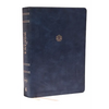 The Nkjv, Woman's Study Bible, Leathersoft, Blue, Full-Color, Indexed: Receiving God's Truth for Balance, Hope, and Transformation - Imitation Leather