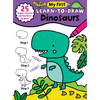 My First Learn-To-Draw: Dinosaurs: (25 Wipe Clean Activities + Dry Erase Marker) - Spiral