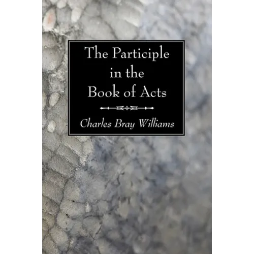 The Participle in the Book of Acts - Paperback