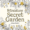 Miniature Secret Garden: A Pocket-Sized Coloring Book for Adults - Paperback
