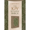 The KJV Study Bible, Large Print [Olive Branches] - Imitation Leather