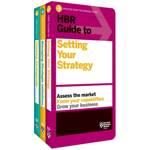 HBR Guides to Building Your Strategic Skills Collection (3 Books) - Paperback