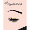 2022 Appointment Diary - Eyelash Day Planner Book with Times (in 15 Minute Increments) - Paperback