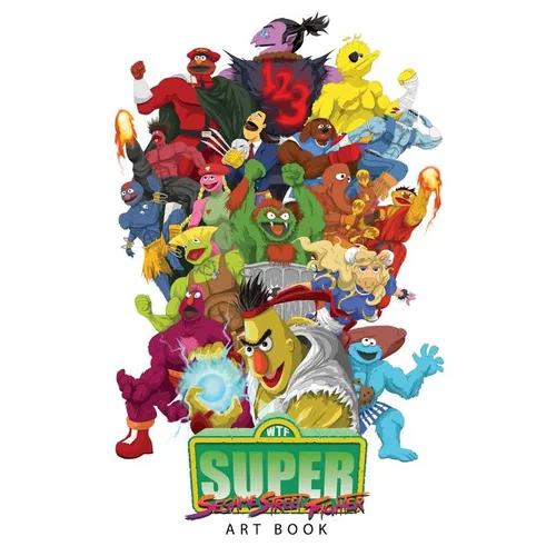 Sesame Street Fighter Artbook - Paperback