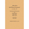 Who Am I and What Is Presence - Paperback