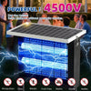 Solar Bug Zapper Outdoor 4500V Electric Mosquito Fly Trap Wireless Portable