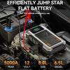 9-in-1 Portable Jump Starter with Air Compressor 12V Car Battery Booster USB LED
