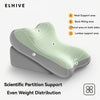 Adjustable Bed Wedge Pillow Memory Foam Backrest Reading Support Cushion