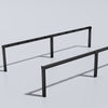 Heavy Duty Metal Bed Frame Platform Mattress Foundation No Box Spring Black