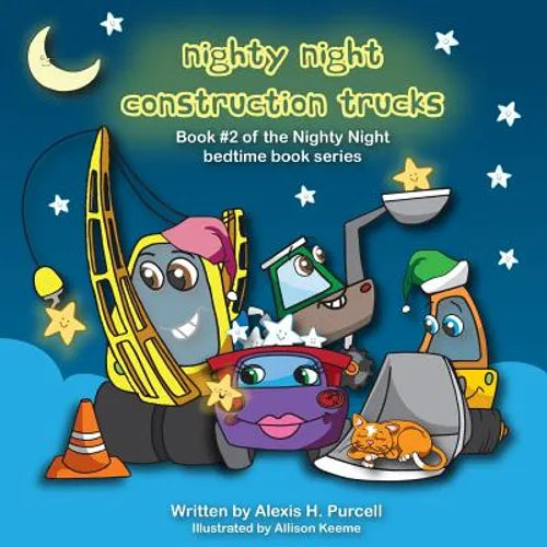 Nighty Night Construction Trucks - Paperback