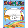Kindergarten Math Workbook: Activity Book For Kids: Beginner Math, Learning Book with Number Tracing, Coloring, Counting and Activities Educationa - Paperback