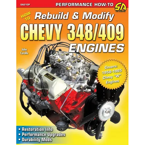How to Rebuild & Modify Chevy 348/409 Engines - Paperback