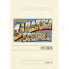 Vintage Lined Notebook Greetings from Saratoga Springs, New York - Paperback