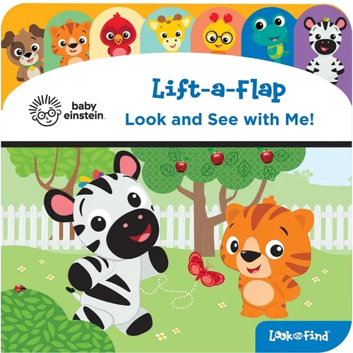 Baby Einstein: Look and See with Me! Lift-A-Flap Look and Find - Board Book