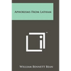 Aphorisms From Latham - Paperback