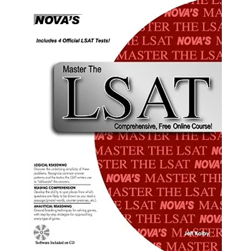 Master The LSAT: Includes 4 Official LSATs! [With CDROM] - Paperback