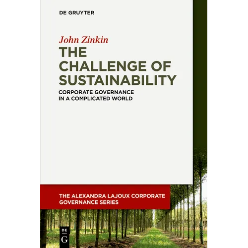 The Challenge of Sustainability: Corporate Governance in a Complicated World - Paperback