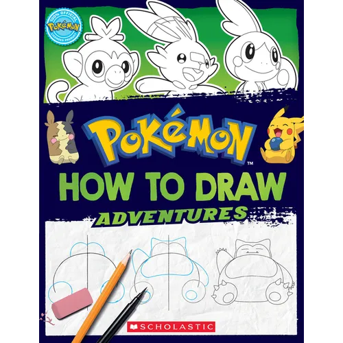 How to Draw Adventures (Pokémon) - Paperback