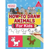 How To Draw Animals For Kids: A Step-By-Step Drawing Book. Learn How To Draw 50 Animals Such As Dogs, Cats, Elephants And Many More! - Paperback