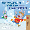I Love Winter (Spanish English Bilingual Children's Book) - Paperback