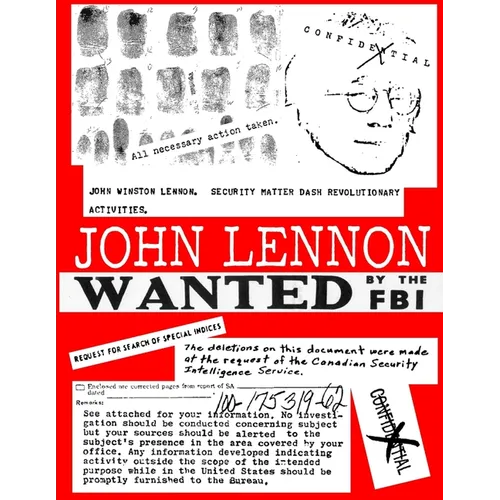 JOHN LENNON - Wanted by the FBI - Paperback