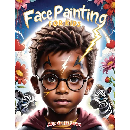 Face Painting for Kids: A Beginner's Step-by-Step Guide to Creative Face Art for Black Kids, Toddlers, Preschoolers, Children, and Teens - Easy Design - Paperback
