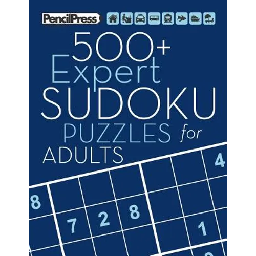 500+ Expert Sudoku Puzzles for Adults: Sudoku Puzzle Books Expert (with answers - Paperback