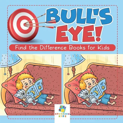 Bull's Eye! Find the Difference Books for Kids - Paperback