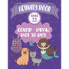 Activity Book Ages 4-6 Years Color-Draw Dot To Dot: Large Kids Coloring, Drawing and Dot to Dot Fun with Positive Sayings - Paperback