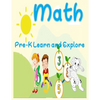 Math, Pre-K Learn and Explore: number Tracing Book for Preschoolers and Kids Ages 3-5, Beginner Math Preschool Learning Book with Number Tracing and - Paperback