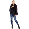 Fur Short Length Shawl SH923 (2PC)