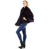 Fur Short Length Shawl SH923 (2PC)
