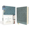 Niv, Journal the Word Bible (Perfect for Note-Taking), Large Print, Leathersoft, Teal, Red Letter, Comfort Print: Reflect, Take Notes, or Create Art N - Imitation Leather