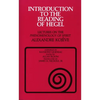 Introduction to the Reading of Hegel: Lectures on the Phenomenology of Spirit - Paperback