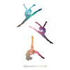 Gymnastics Notebook: (galaxy cover) - Paperback