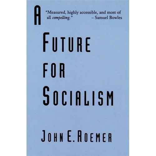 A Future for Socialism - Paperback
