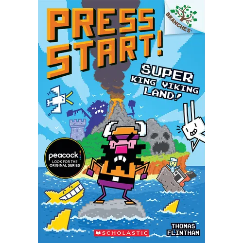 Super King Viking Land!: A Branches Book (Press Start! #13): Volume 13 - Paperback