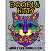 Doodle Kitty: Adult Coloring Book - Paperback