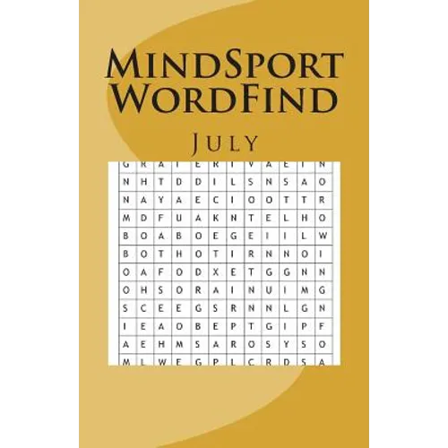 MindSport WordFind July - Paperback