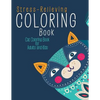 Stress-Relieving Coloring Book: Cat Coloring Book for Adults and Kids - Paperback
