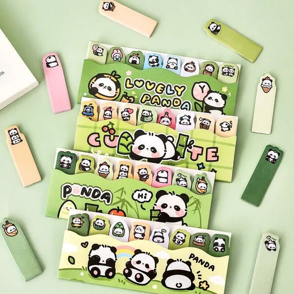Panda Bookmark Sticky Notes