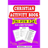 Christian Activity Book (Old & New Testament) Puzzles, Questions and Quizzes: Tri-Fun 3 in 1 - Paperback