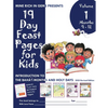 19 Day Feast Pages for Kids Volume 1 / Book 3: Introduction to the Bahá'í Months and Holy Days (Months 9 - 12) - Paperback