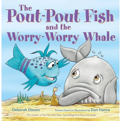 The Pout-Pout Fish and the Worry-Worry Whale - Board Book