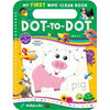 My First Wipe-Clean Book: Dot-To-Dot - Spiral