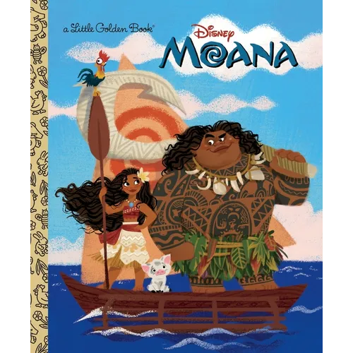 Moana Little Golden Book - Hardcover