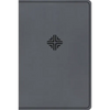 CSB Large Print Thinline Bible, Value Edition, Charcoal Leathertouch - Imitation Leather