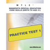 Mtle Minnesota Special Education Core Skills (Birth to Age 21) Practice Test 1 - Paperback