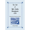 Tax List of York County, Pennsylvania, 1779 - Paperback