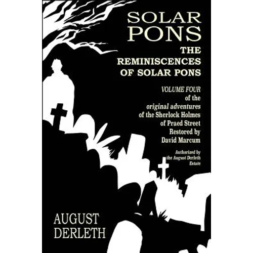 The Reminiscences of Solar Pons - Paperback